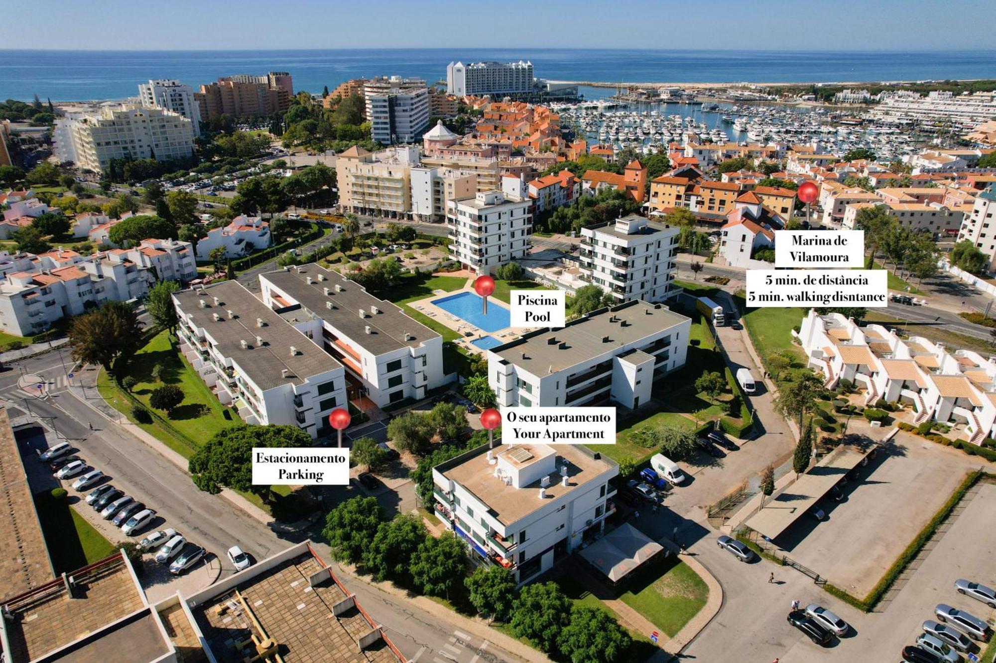 Centralgarve - Elegant And Cosy Studio In The Heart Of Vilamoura - Aldeia Do Mar T0 Dış mekan fotoğraf